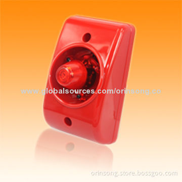 New Fire Strobe Siren, DC 24V